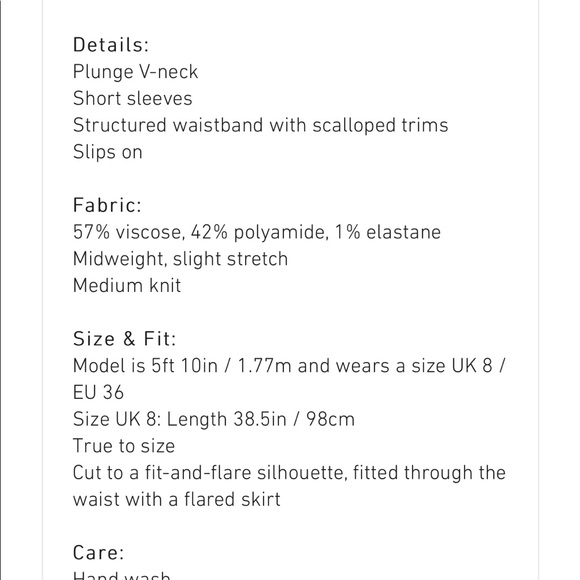 NWT Sandro Espera Dress - Picture 6 of 11